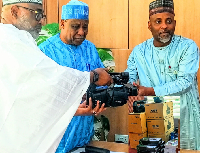 NEDC replaces equipment lost by journalists in Bauchi accident