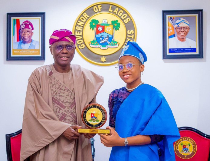 Student takes over as Lagos one-day governor