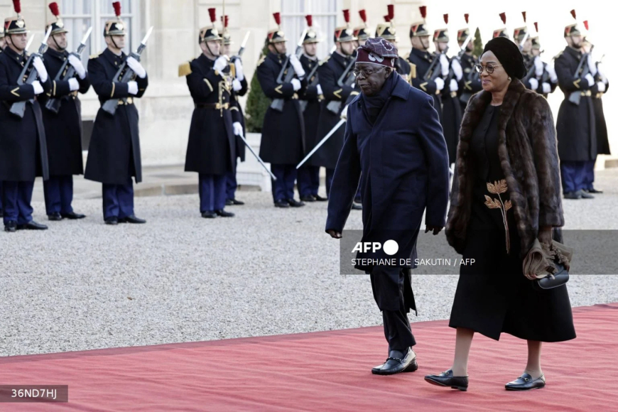 Tinubu, wife for historic UK state visit March
