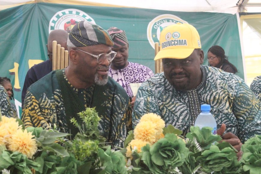 OGUNCCIMA THUMBS UP GOV. ABIODUN'S DEVELOPMENTAL DRIVES