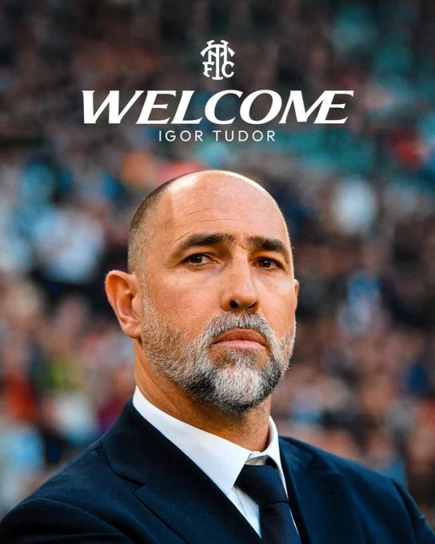 EPL: Tottenham appoint ex-Juve coach Igor Tudor as interim manager