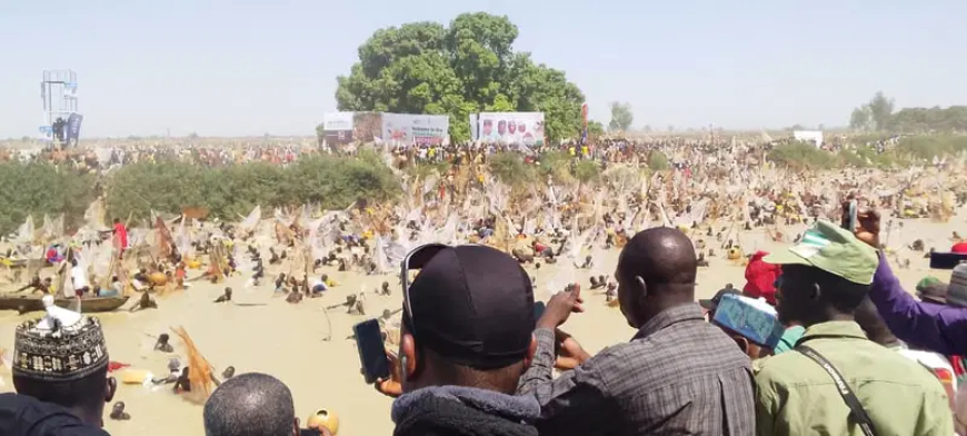 Argungu Festival: Thousands of fishermen plunge into river before official time