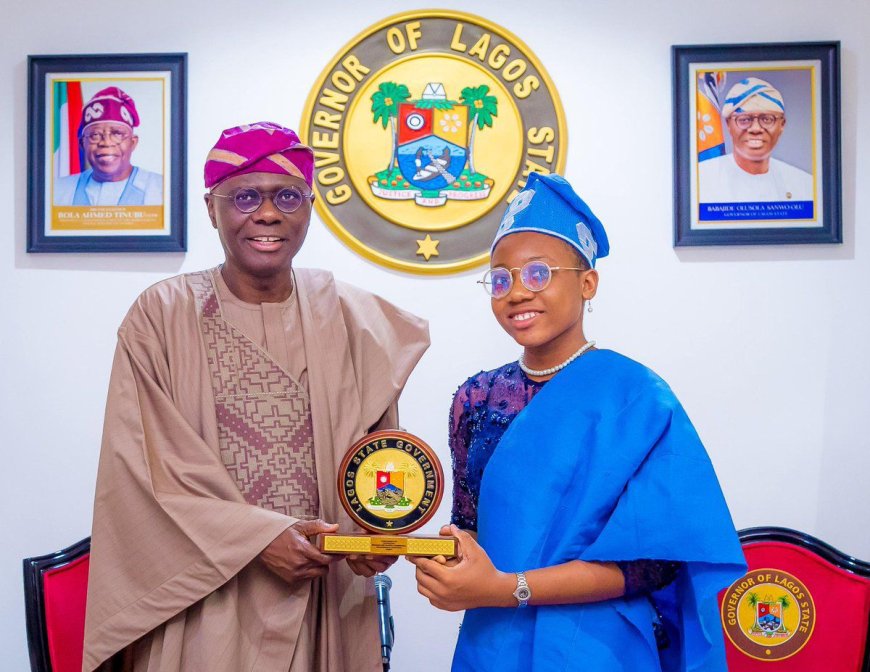 Student takes over as Lagos one-day governor