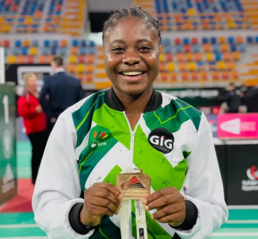 Meet Nigeria’s Eniola Bolaji, ranked world no.1 in para badminton