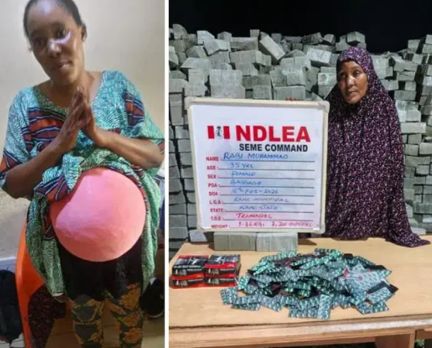 NDLEA nabs fake pregnancy drug trafficker, arrests real estate CEO