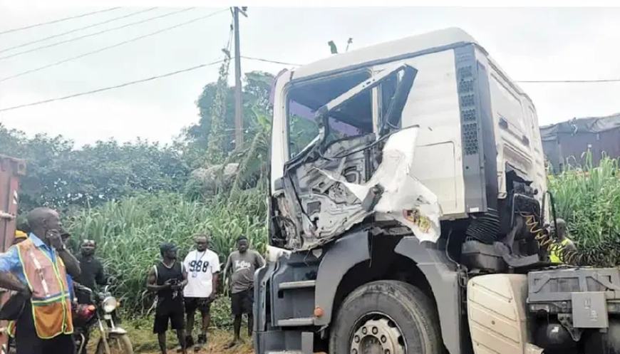 Speeding truck kills LASTMA officer, two others in Badagry