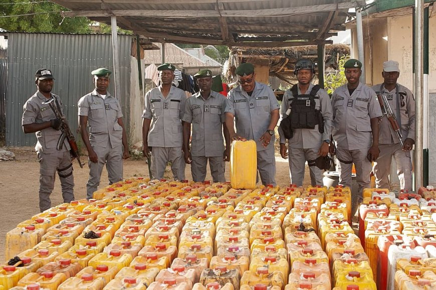 Customs Zone D seizes smuggled 15,300 litres of petrol, car, pangolins