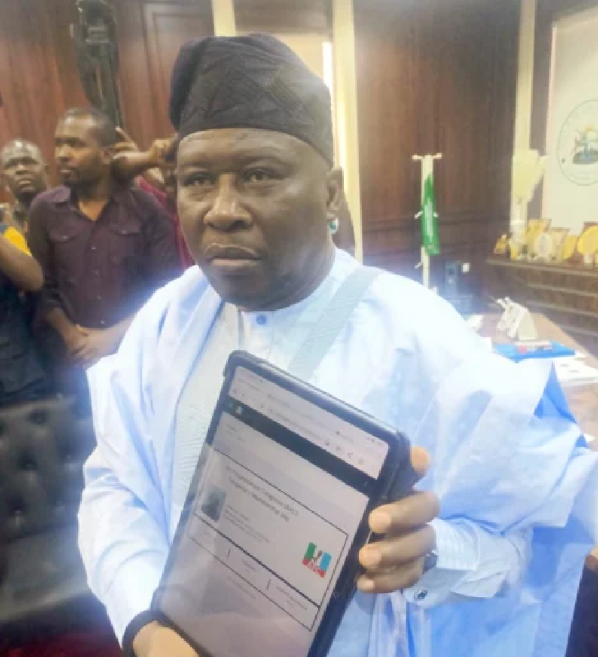 Fintiri joins APC, Atiku’s son shuns defection