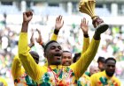 Senegal parades AFCON trophy despite being stripped of title