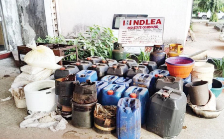 NDLEA uncovers meth laboratory in Imo, arrests wanted drug baron