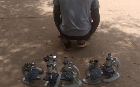 NSCDC arrests ex-student prefect for stealing school laboratory equipment in Jigawa