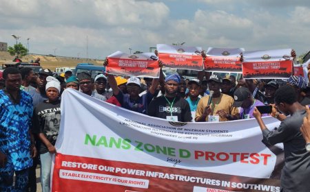 NANS protests poor electricity supply
