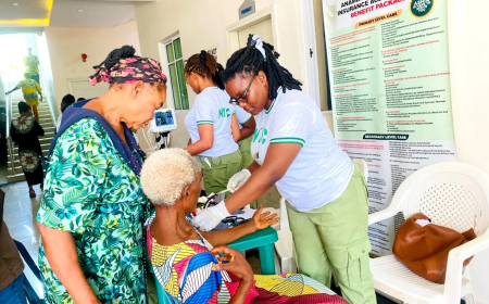 Anambra residents benefit from NYSC health care initiative for rural dwellers