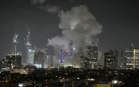 Loud explosion in Jerusalem as Iran fires ‘new wave of missiles’ at Israel