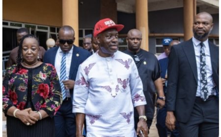 Soludo pays unscheduled visit to secretariat, warns non-performing staff