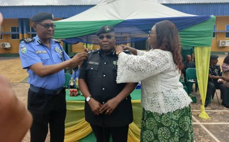 AIG decorates newly-promoted police officers