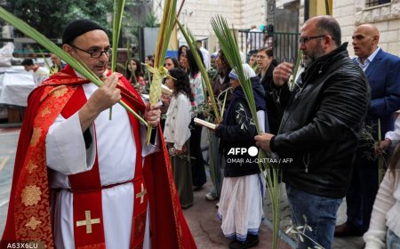 Israeli police bar Jerusalem patriarch from Holy Sepulchre on Palm Sunday