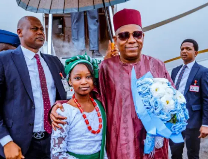 Maiduguri Killings: Shettima meets Tinubu in Lagos, to brief APC governor