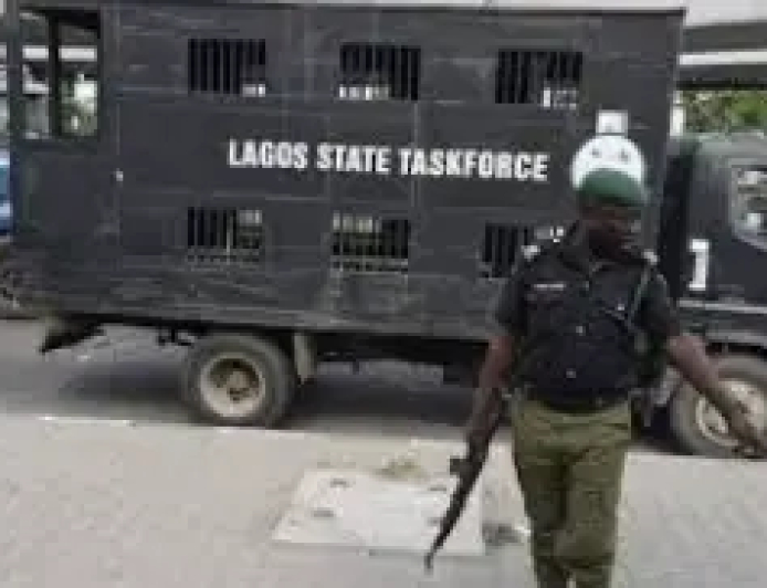 Miscreants attack Lagos taskforce, set railway ablaze