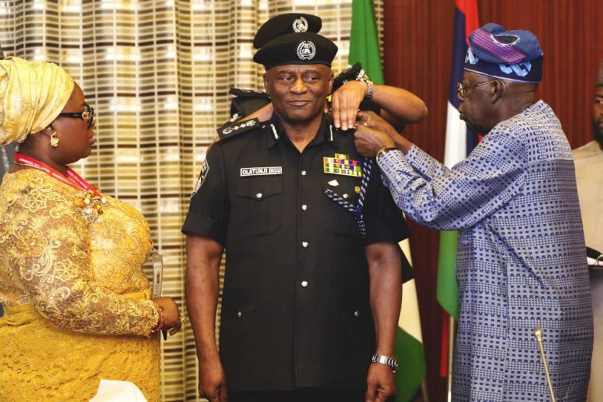 Tinubu to swear in Disu as IG Wednesday