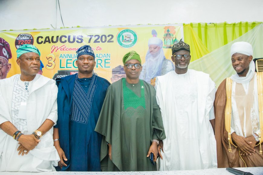 Ogun Political Group, Caucus 7202 Holds Ramadan Lecture