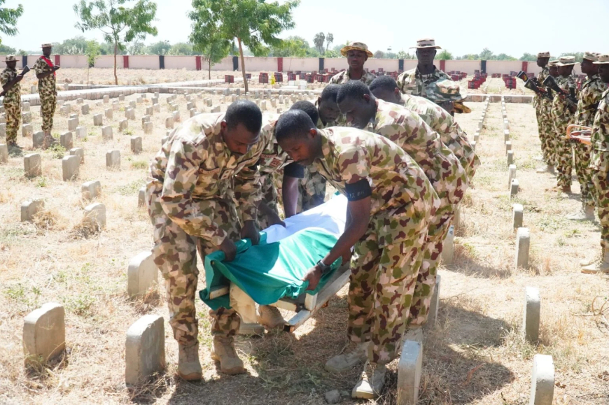 Army buries soldiers killed in Borno operations