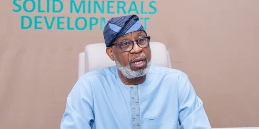 Tinubu’s reforms boost mining sector, attract foreign investment – Alake