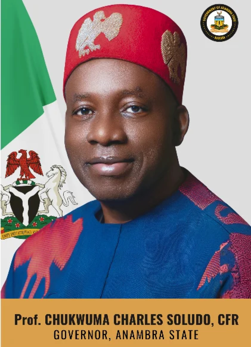 Soludo unveils new official portrait for second term