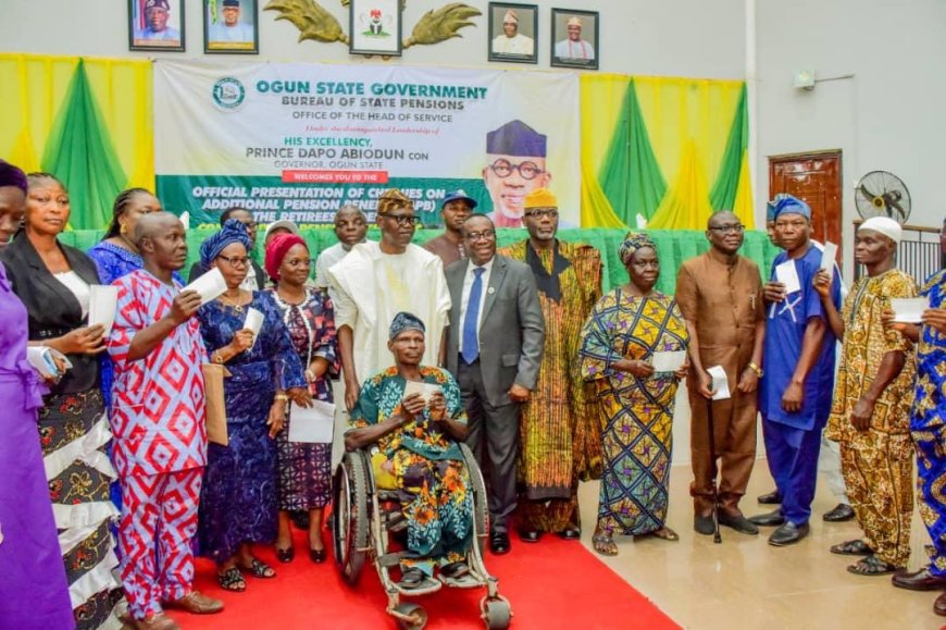 Ogun Retirees to Earn Up to 280% Benefits Under New Pension Scheme — Dapo Abiodun