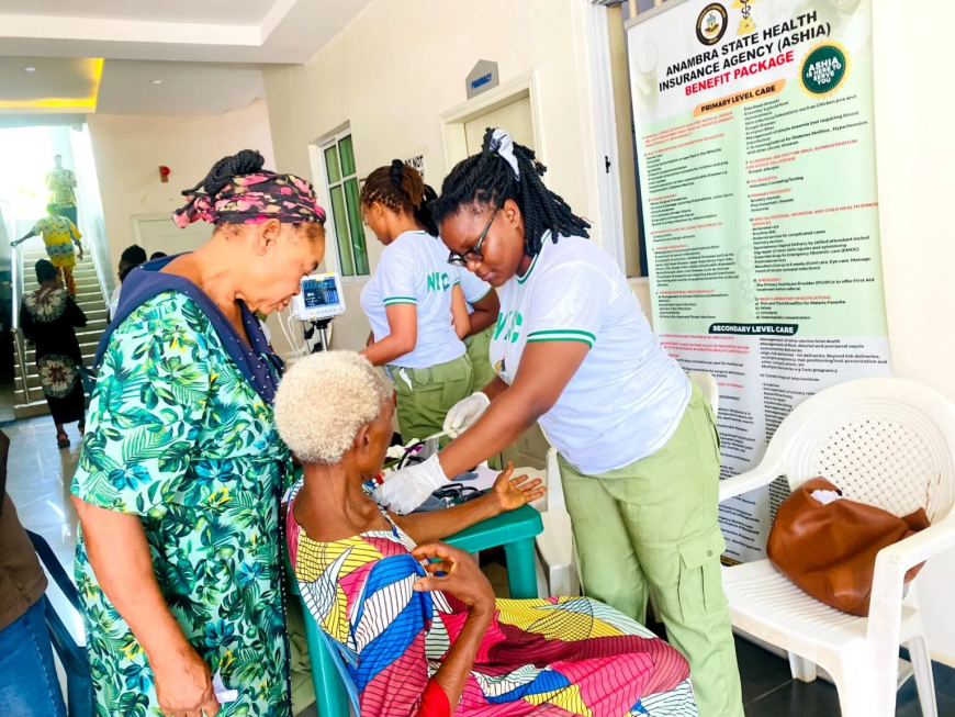 Anambra residents benefit from NYSC health care initiative for rural dwellers