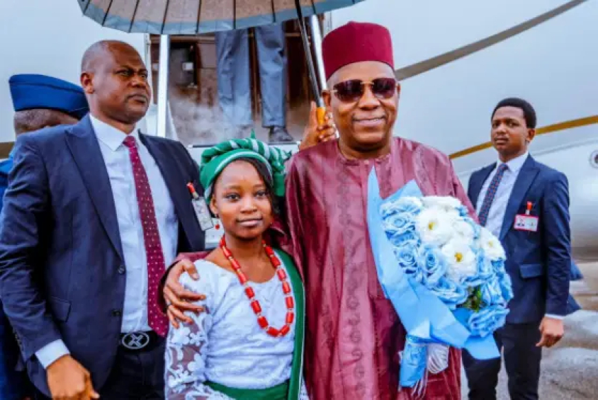 Maiduguri Killings: Shettima meets Tinubu in Lagos, to brief APC governor