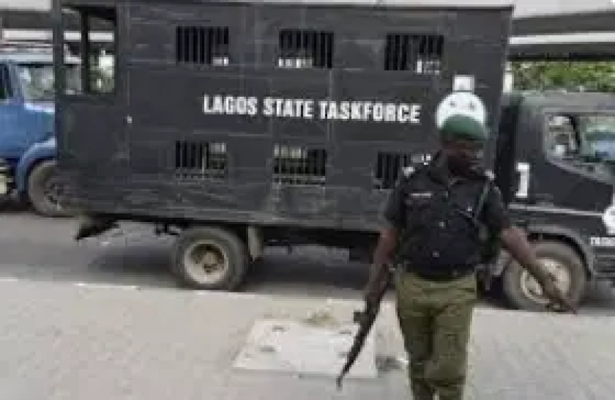 Miscreants attack Lagos taskforce, set railway ablaze