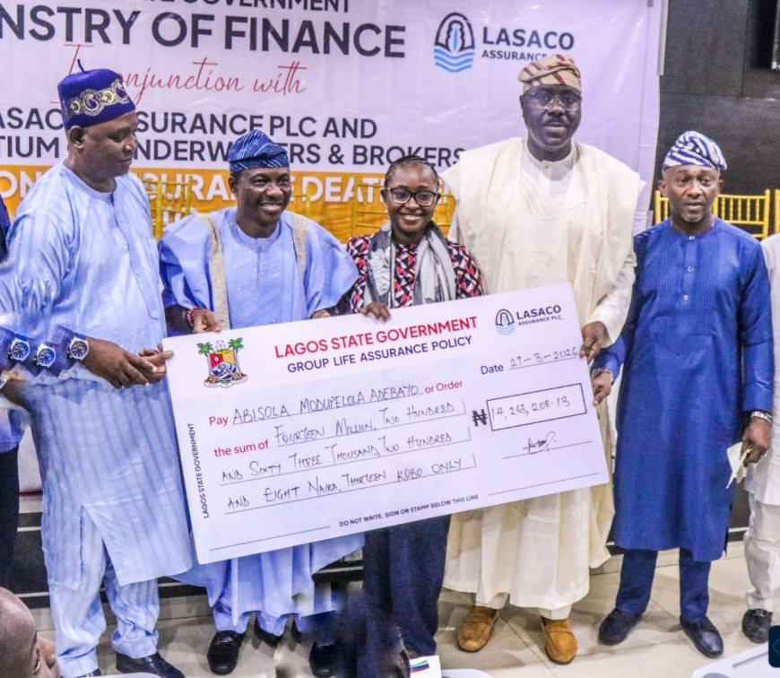 Lagos pays N701m insurance benefits to families of deceased workers