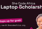 She Code Africa Scholarship Program (Laptop) 2026 | How to Apply