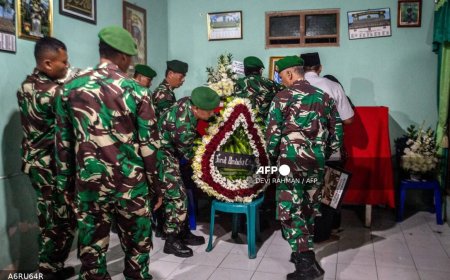 Indonesia buries peacekeepers killed in Lebanon