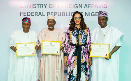 Minister presents letters of credence to UK, France, UN ambassadors-designate