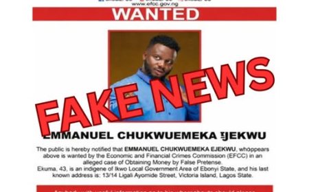 Comedian Sabinus not on wanted list, EFCC disowns viral poster