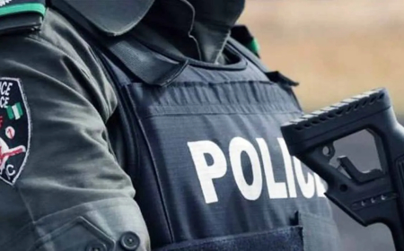 Police arrest three armed robbers in Lagos night patro