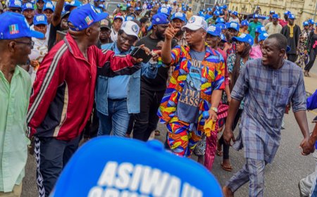 Massive Crowd as Asiwaju Odumosu Foundation Leads Solidarity Walk in Support of Tinubu and Governor Abiodun