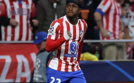 Lookman climbs 3rd in all-time Nigerian UCL top scorers list[see top 5]