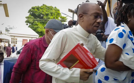 Emefiele: Court fixes May 4 for ruling in co-defendant trial-within-trial