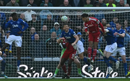 Van Dijk nets stoppage-time winner as Liverpool snatch 2–1 win over Everton