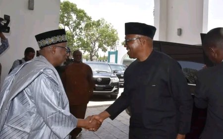 Peter Obi, Bala Mohammed in closed-door meeting