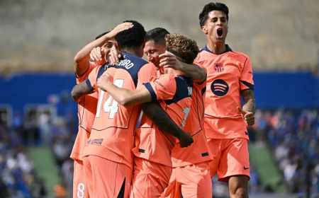 Barca on brink of La Liga triumph with Getafe win