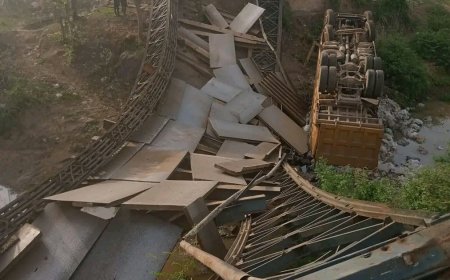 Bridge collapse grounds vehicular movement in Kwara