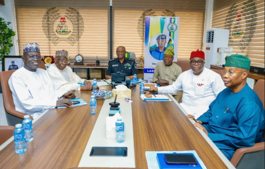 Five ex-IGs visit Disu, pledge support