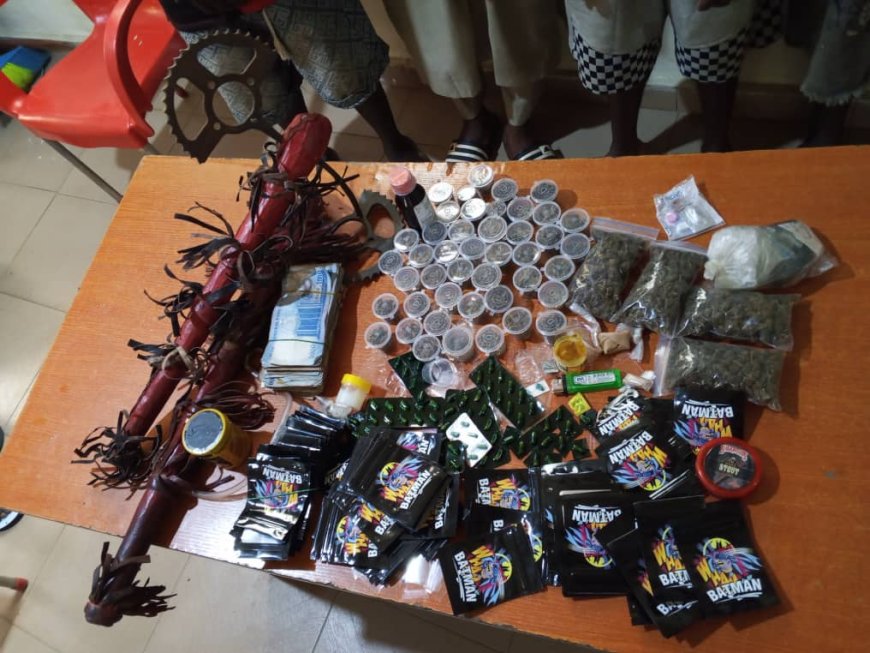 Police arrest suspected criminals, recover arms, drugs in Delta