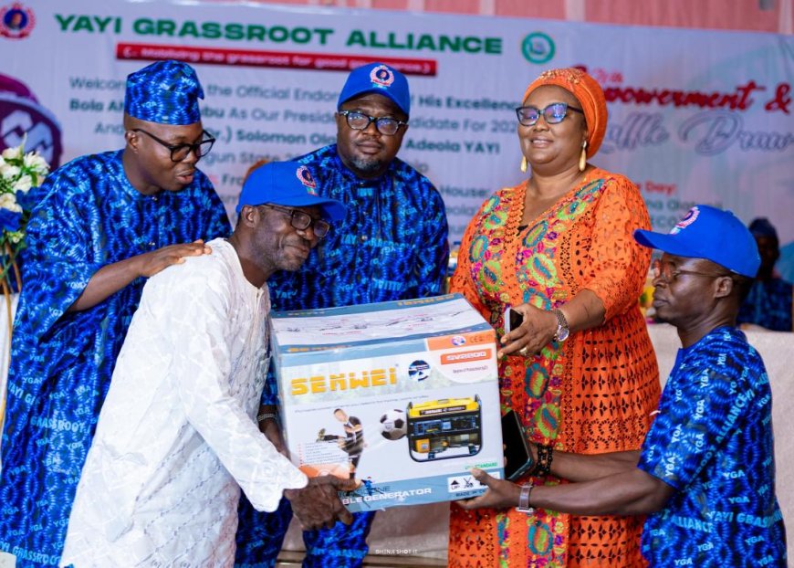 2027: Ogun Political Group YGA Endorses Tinubu, Adeola, Other APC Candidates