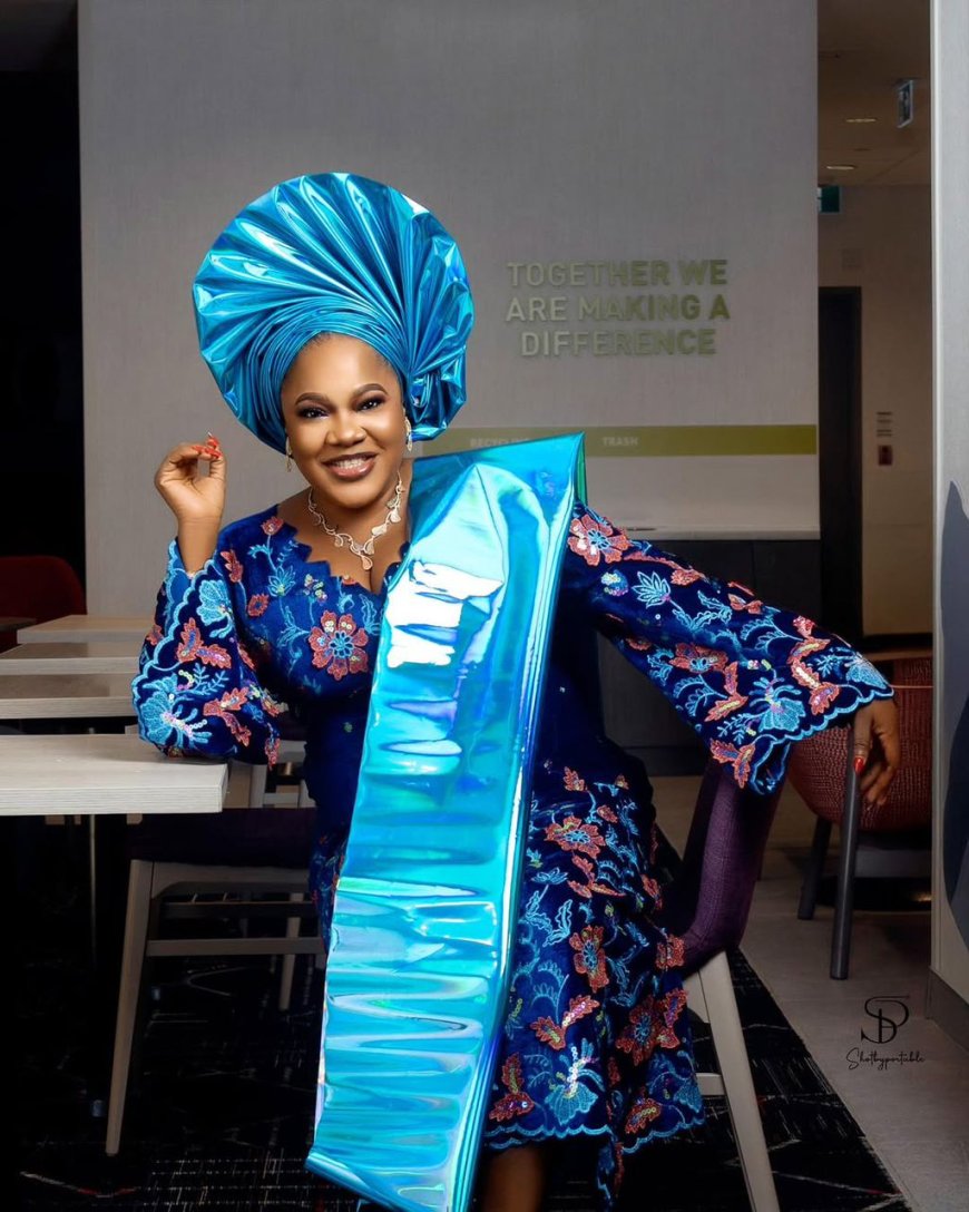 I won’t stop, Toyin Abraham defends kneeling to greet Shade Okoya, elders