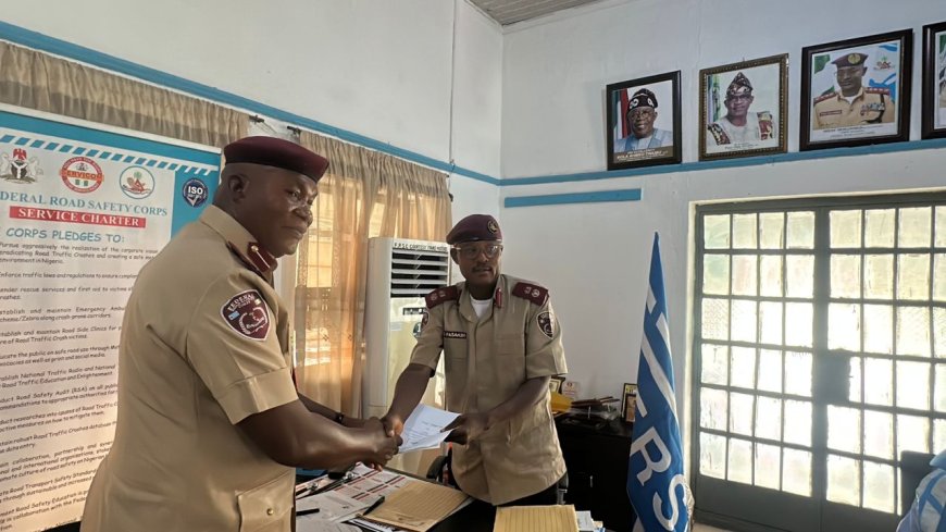 New Ogun FRSC commander declares zero tolerance for extortion